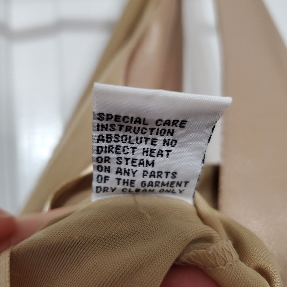 Kim Collection Golf Metallic Silky Midi Slip Dress - Picture 5 of 8